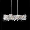 Modern luxury LED crystal chandelier living room kitchen island dining room bedroom Nordic home decoration lighting chandelier
