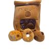 Capybara Snack Bag Plush Toys Capibala Detachable Plushie Bag Soft Cartoon Bread Doll Kawaii Birthday Christmas Gift for Friends