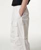 MUSINSA STANDARD Cotton Multi-Pocket Parachute Cargo Pants [Off-White]