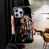 Grim Reaper Skeleton Funny Style Soft Phone Case for iPhone 15 16 17 Pro Max 17Air 16E 14 Plus 13 12 Mini Shockproof Cover Back