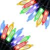 Multicolored Fairy Christmas Tree Lights Waterproof Green Wire LED String Lights Battery Operated Garland Light Wedding Party