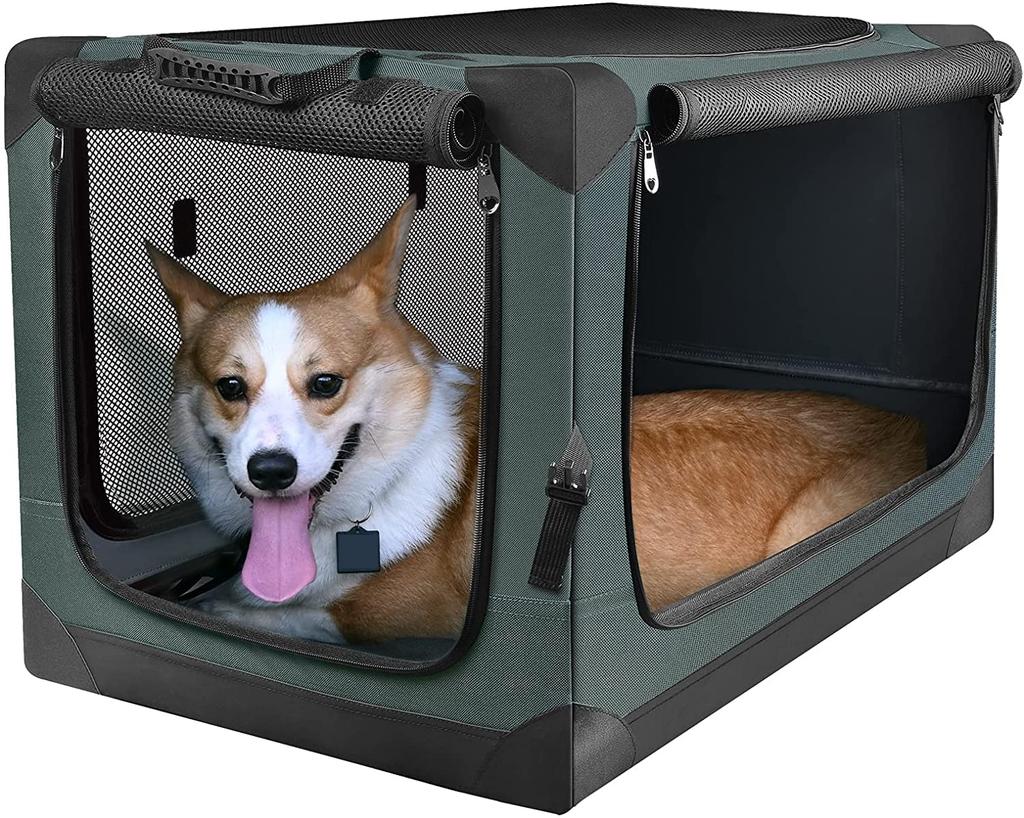 Totoro Ball Foldable Pet Dog Cat with Easy To Suitable for Dogs and Great for Indoor Unexpected Outdoor Hospital and Dark Cage, Crate, Carrier/Cart