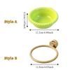 Anti-Splash Parrot Water Bowl Removable Pet Feeder Ledge Bird Cage Bath Tub  Aviary
