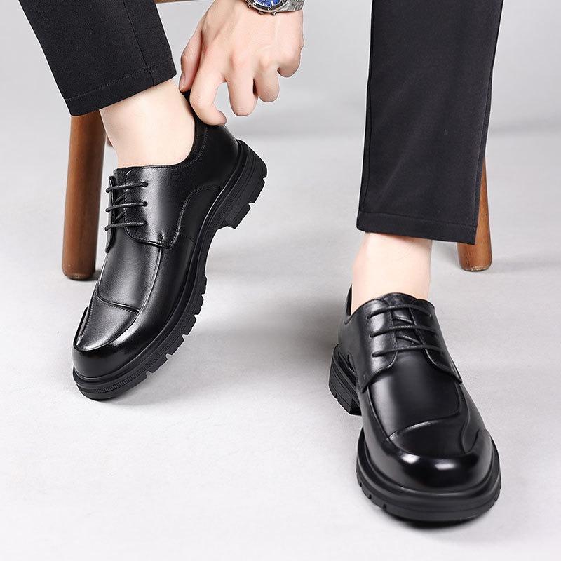 Fashion New Designer Luxury Genuine Leather Loafers for Men Fashion Casual Men's Wedding Shoes Spring Autumn Business Man Dress Shoes