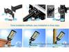 2026 High Brightness Solar Street & Courtyard Light with Remote Sensor Control - Waterproof Outdoor Light