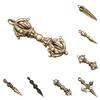 Handcraft Pendant Vintage Rust Resistant Brass Solid Religious Pestle Prayer Pendants for Home
