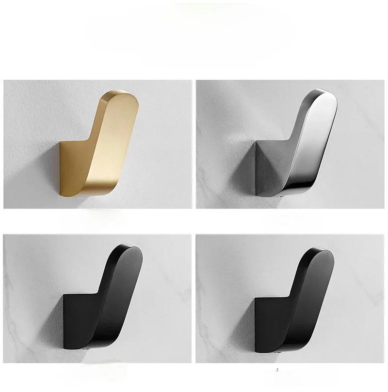 Dooroom Brass Bearing Hooks Bathroom Indoor Kitchen Hallway Wall Clothes Hooks Wall Hangings Row Hooks Nordic Style