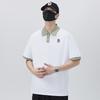 Updated Summer Thin Breathable Short-sleeved T-shirt Lapel POLO Lapel Top
