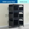 Multi-Tier Galvanized Pet Cage for Boarding, Breeding & Hospitalization