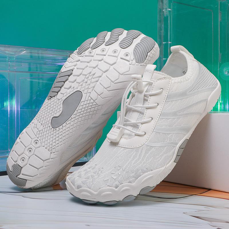2025 outdoor women's beach shoes quick-drying rafting shoes surfing comfort men's back stream five-finger wading shoes fitness jumping shoes