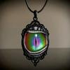 Pendant Haute Gothic Punk Victorian Style Devil Eye Necklace
