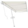 VidaXL Automatic Freestanding Awning 600x300 Cm Cream 3069607