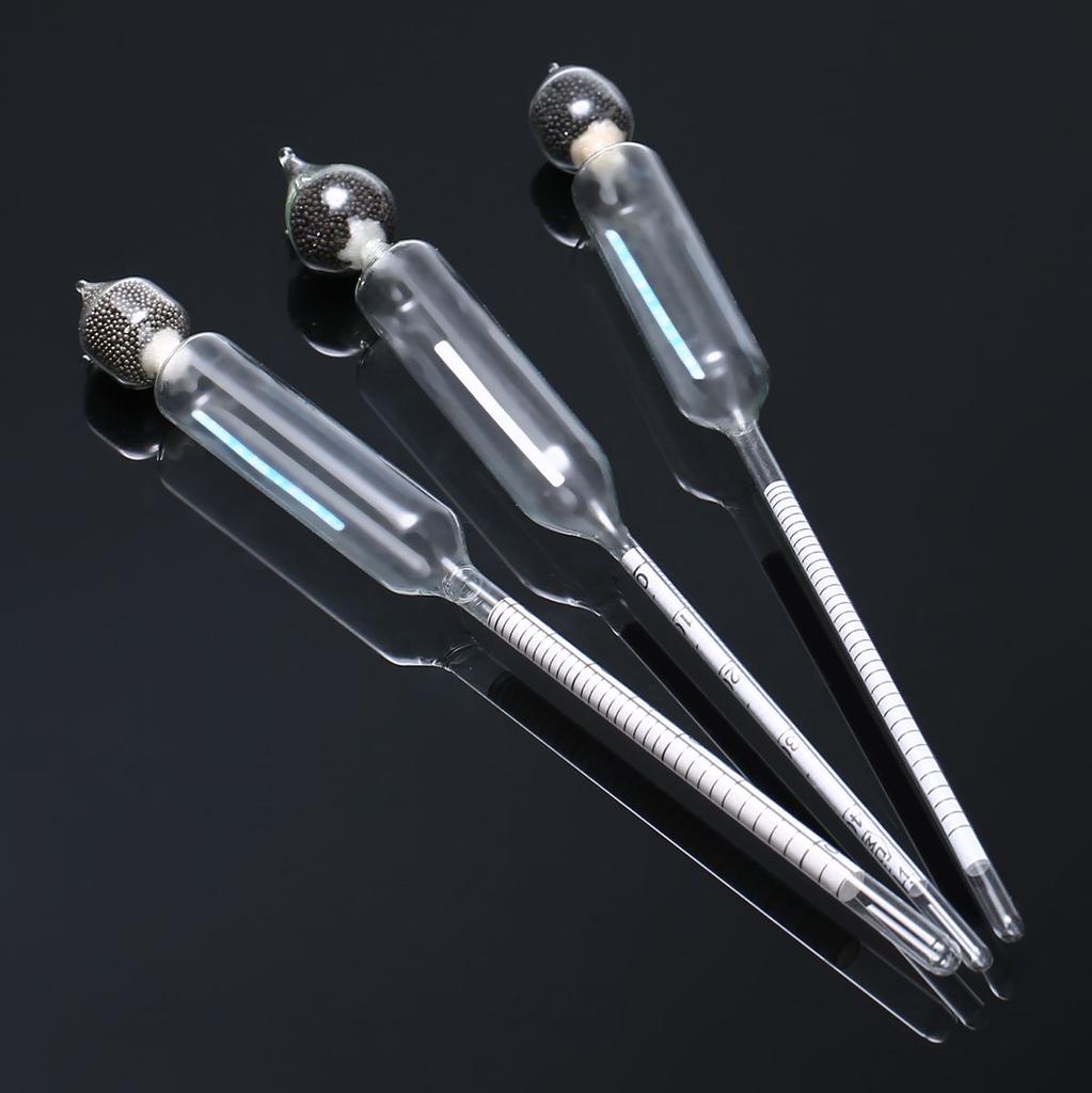 3ks Hydrometer Alcohol Meter Vinometer Tester + Teploměr Gadget 0-100%