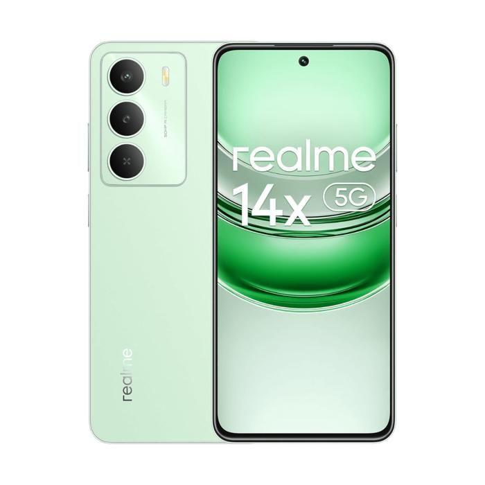 Realme 14X 5G 6 Go/128 Go Vert (Peridot Green) Double SIM