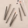 12-Piece Gradient Nail Art Brush Set - Round Head for Line & Flower Painting