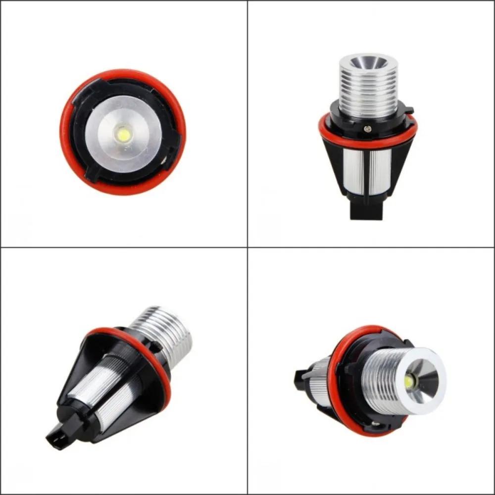 2Pcs RGB LED Angel Eyes Headlamp Halo Ring Marker Side Light Error Free Bulb For BMW E39 E53 E60 E61 E63 E64 E65 E66 OBD2 CAR