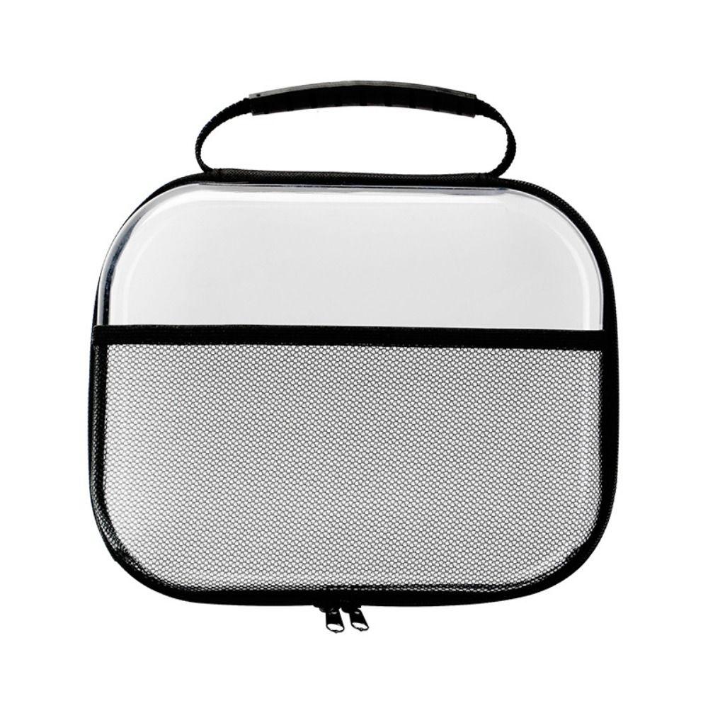 Large Capacity PVC Transparent Mesh Storage Bag Zipper Bag Toiletries Organizer Pouch  Sports