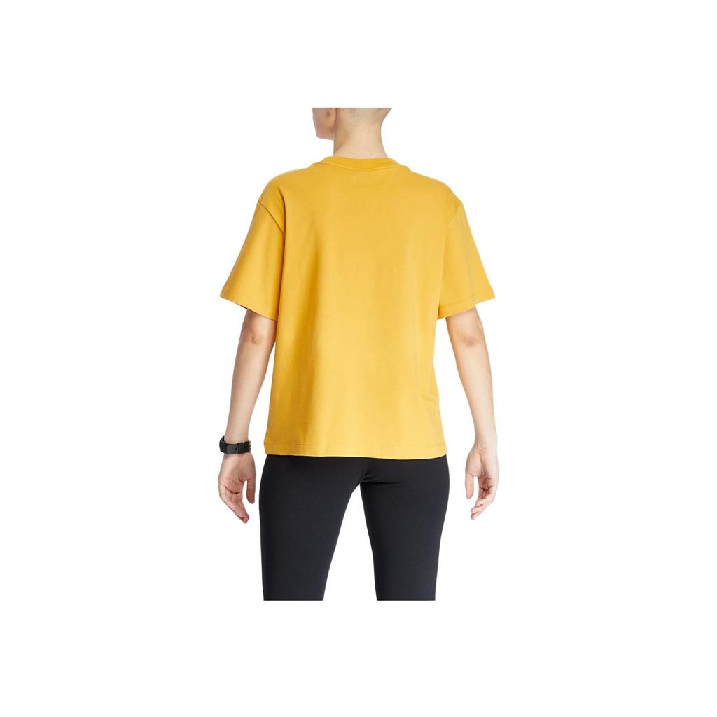 Nike Sportswear Essentials Solid Embroidered Small Logo Casual Sports Knit Short Sleeve Drop Shoulder T-Shirt Women T-Shirts CT2587-213