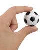 Table Soccer Foot s Replacement   Plastic Black and White Soccer  (4Pcs)