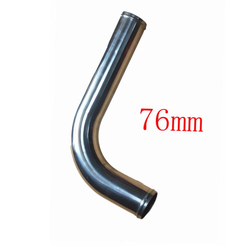 Universal L Type Aluminum Tube 63/70mm L Type 2/2.5inch Cold Air Intake Pipe for Racing Car Turbo High Flow 0/45/90/180 Degrees