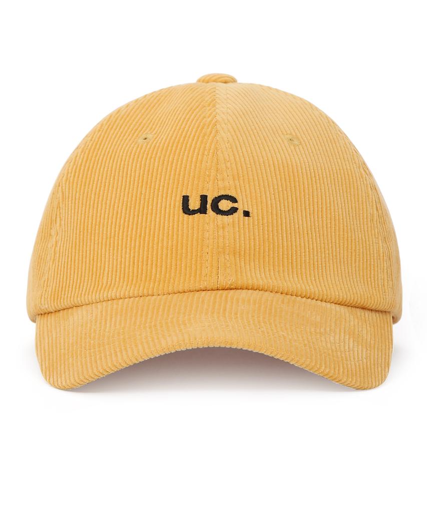 Eondeokeonteulol Corduroy Ball Cap Uc / Authentic B B / Cd / Yellow