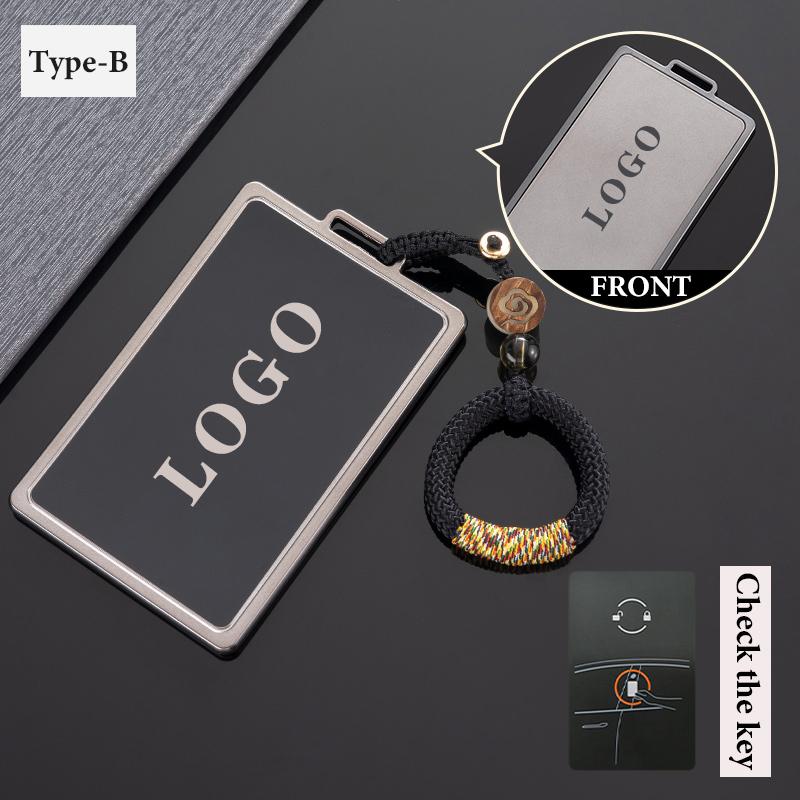 Imported Fur Car Key case General Key case Key Wallet General Car for Tesla alcantara (as the picture,75*35*20mm)