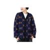 New MLB Old Flower Sweaters Unisex Navy Blue 3AKCM0224-50NYS