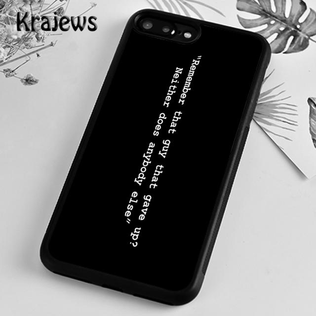 Krajews Motivational Gym Inspirational Quotes Phone Case For iPhone 17 Air 16 15 14 plus 11 12 13 pro max coque Fundas