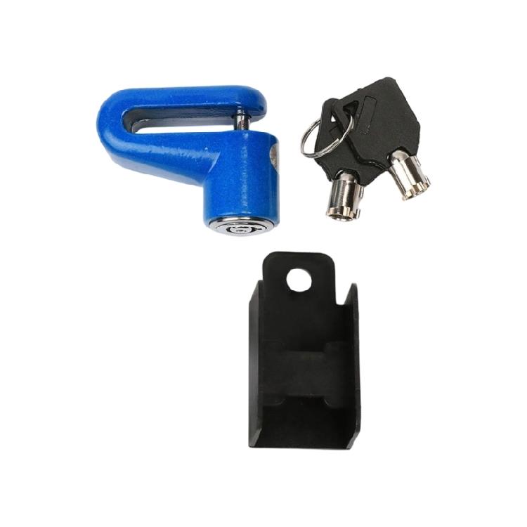 Mountain Bicycles Brakes Padlock Motorcycle Bike AntiTheft Wheel Disc Brakes Lock Safety Disc Wheel Lock with Key