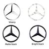 Ny C200 E200 För Mercedes Benz ABS Stjärnklistermärken Bil Bakre Bagagelucka Emblem För Mercedes Benz S320 W164 W203 W204 W168 C180 E320 A2