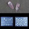 Silicone Nail Art Handicrafts Moulds DIY Nail Tools Accessories Nail Carving Molds Silicone Material for Nail Decoration