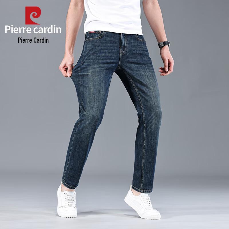 Pierre Cardin Men's Autumn Straight-Leg Stretch Jeans