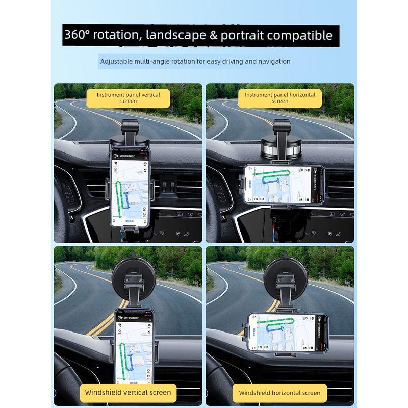 Special Car-Mounted Mobile Phone Holder for Large Trucks, 2026 New Model, Shockproof Suction Cup Holder for In-Car Navigation