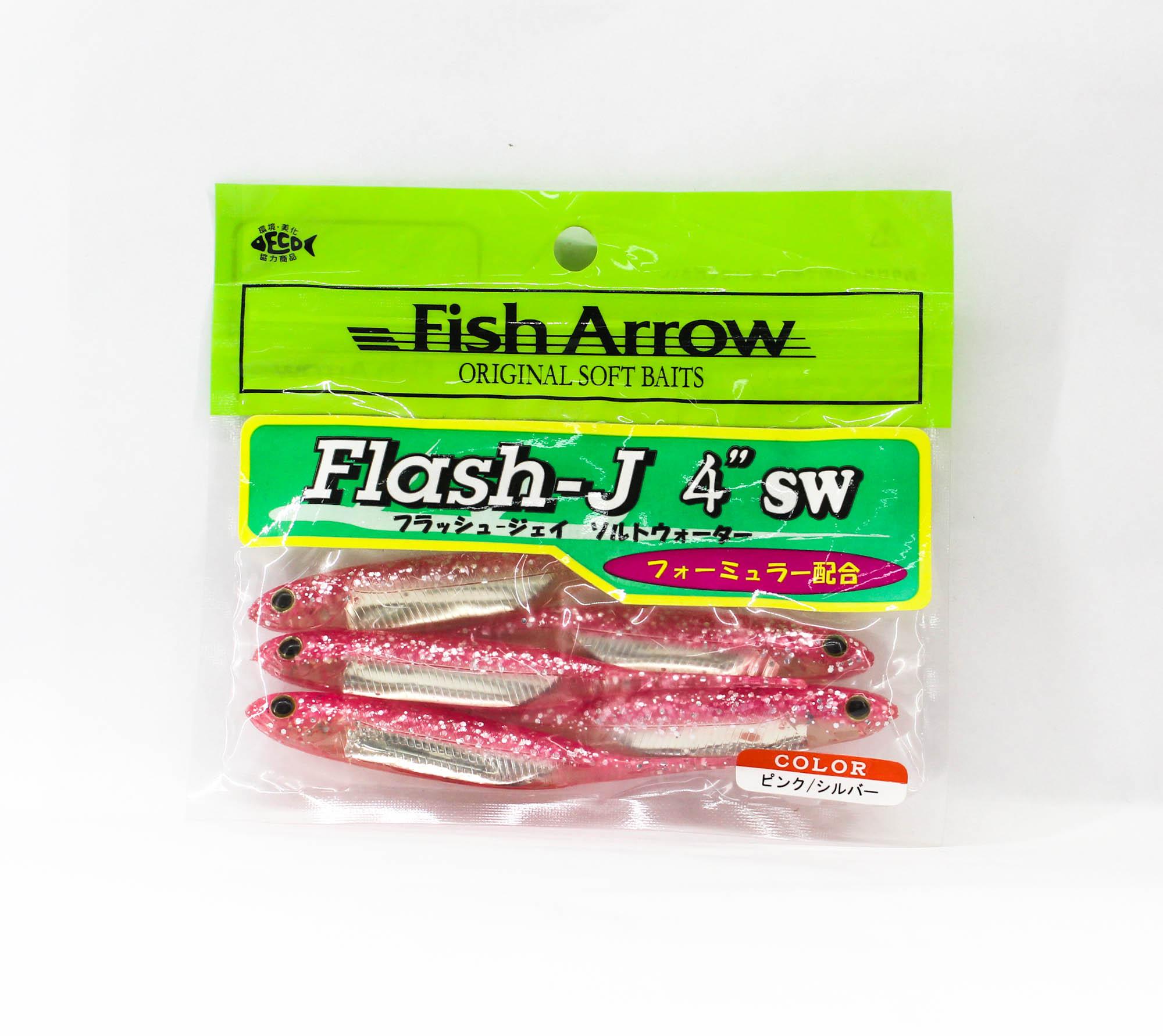 

Fish Arrow Soft Lure Flash J SW 4 дюйми 5 штук в упаковці №101 (9662)