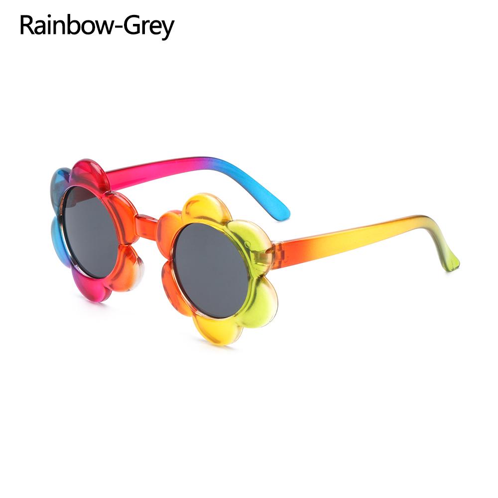 Favors Kids Sunglasses Flower Shaped Sunglasses for Toddler Girls Boys Round Flower Sunglasses