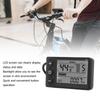 Electric Bicycle LCD Display Meter 24 36 48 52 60V Bike Control Panel with Waterproof Plug