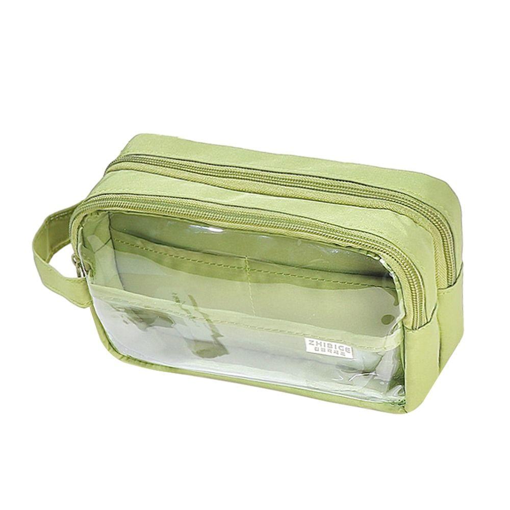 Large Capacity Pencil Bag 3 Layer Kids Pen Bag Portable School Cases  Student Gift