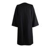 Toque et Robe de Diplôme Couleur Unie Fermeture Éclair Unisexe Mat Lâche Bachelor Cap Robe pour Adulte