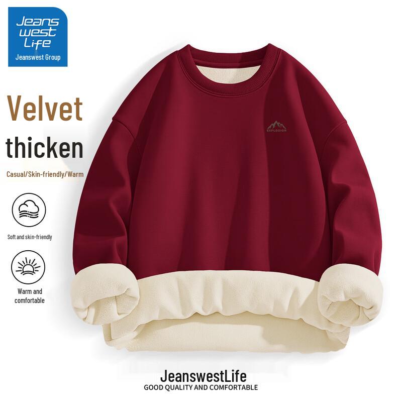 

Jeanswest LIFE Men s Fleece Pullover Sweatshirt 3XL