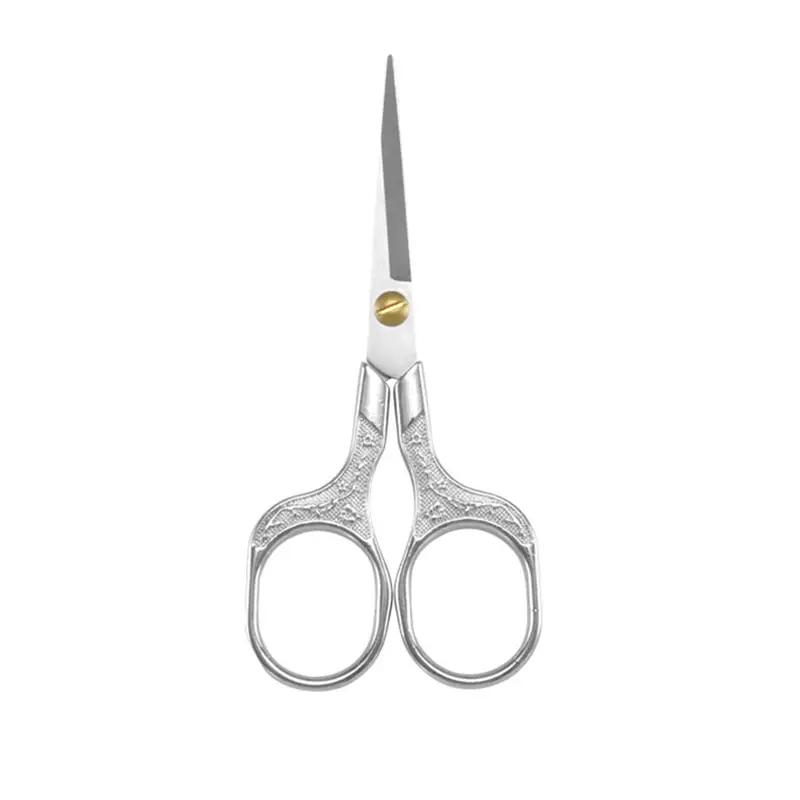 Nożyczki do szycia w stylu vintage ze stali nierdzewnej Nożyczki do haftowania Krawiec Nożyczki Nici nożycowe Narzędzia do nożyc do szycia