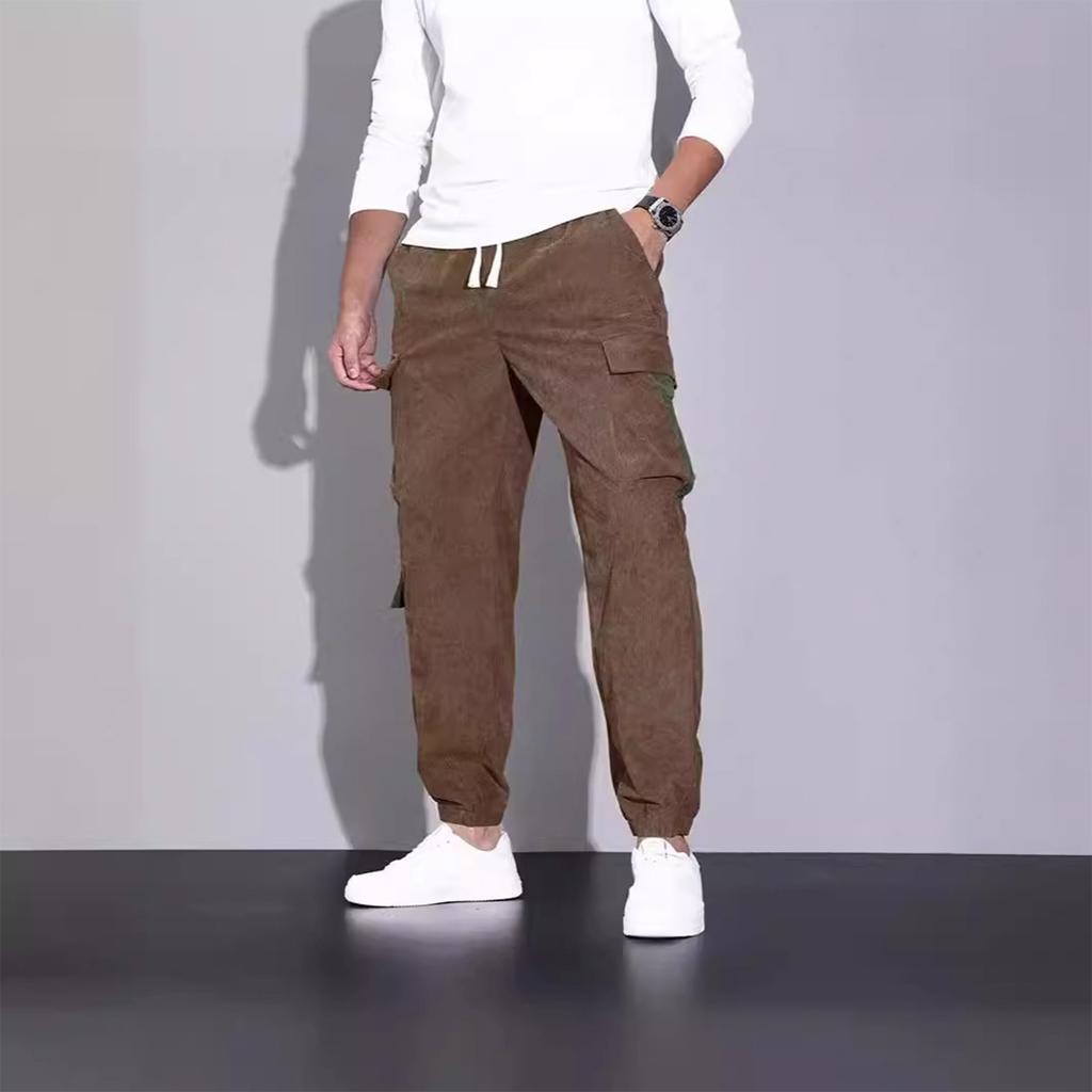 Casual Sports Pants Men's Loose Long Panel Fitness Running Training Pants