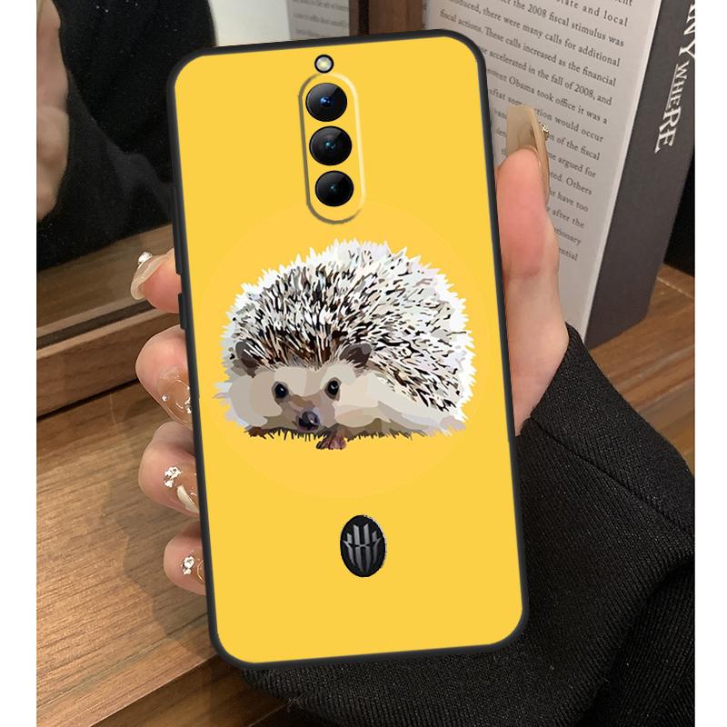 

Animal Hedgehog Case For Nubia Red Magic 10 9 8 Pro Plus 6 7 6S 7S Pro 6R 5G RedMagic 8S 9S Pro Plus Coque Red Magic 8 Pro