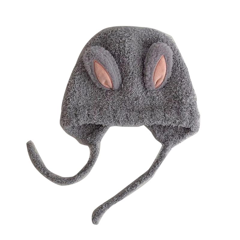 Cute Cap Autumn Winter Kids Newborn Baby Cap Knitted Warm Crochet Rabbit Ear Beanie Unisex Baby for 5 months to 3 Years