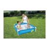 Bestway Piscine Rigide Enfant 122x122x30,5 cm +2 Ans Jardin 56217