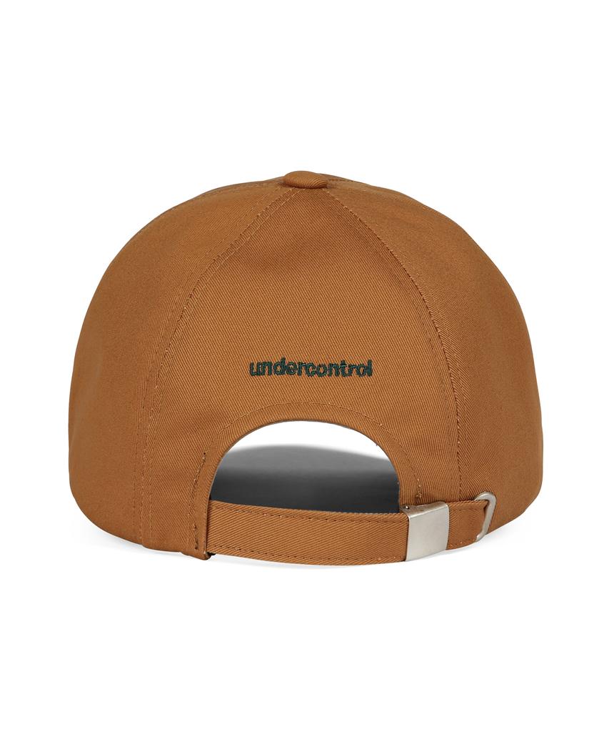 Eondeokeonteulol Cotton Logo Ball Cap Onyx Udc / Bumper B B / Green Brown