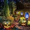 12LED Solar Flame Halloween Exclusive Torch Light Flickering Lamp Waterproof Garden Decoration Outdoor Lawn Path Yard Floor Lamp