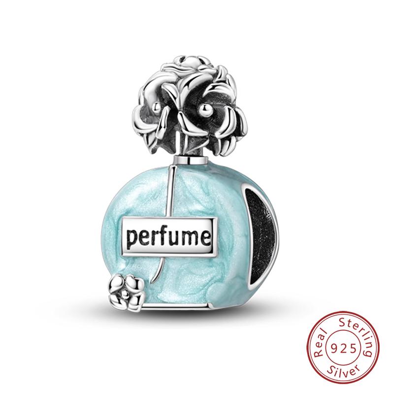 Copper Blue Purple Butterfly Perfume Bottle Starry Sky Air Balloon Charms Beads Fit Diy Bracelets Jewelry