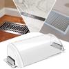 Air Vent Deflector Magnetic Heat Register Deflector Outlet Shield Air Vent Diverter Floor Vent Deflector Double-layer for Home