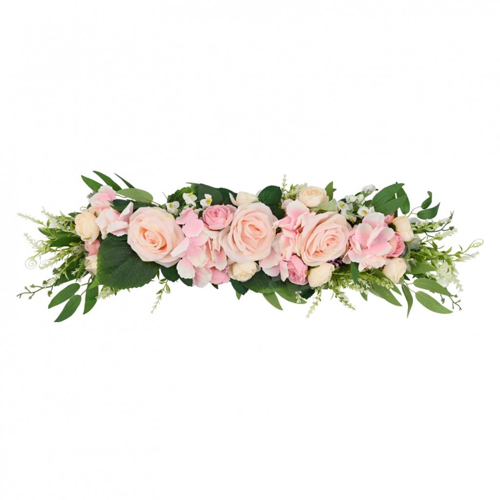 Captivating Beauty Artificial Rose Flower Swag for Indoor and Outdoor Use