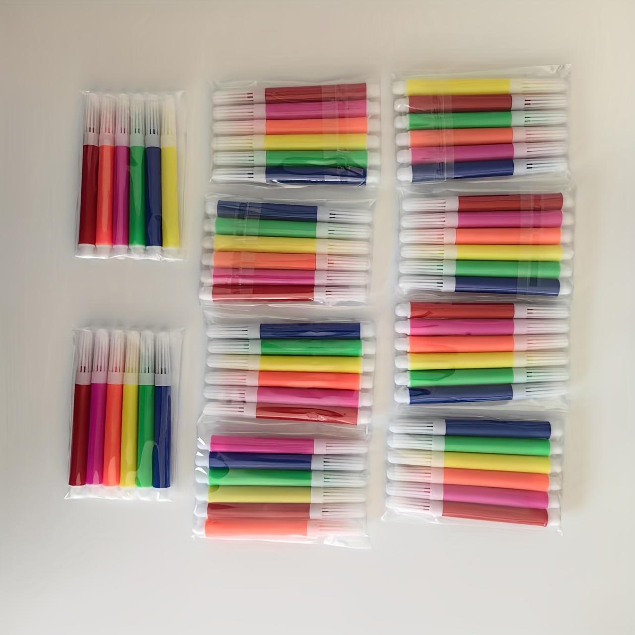 

60Pc Watercolor Pens Set Washable Markers for Kids Coloring Drawing Art Supplies Fine Tip Non Toxic Marker Pen School Stationery